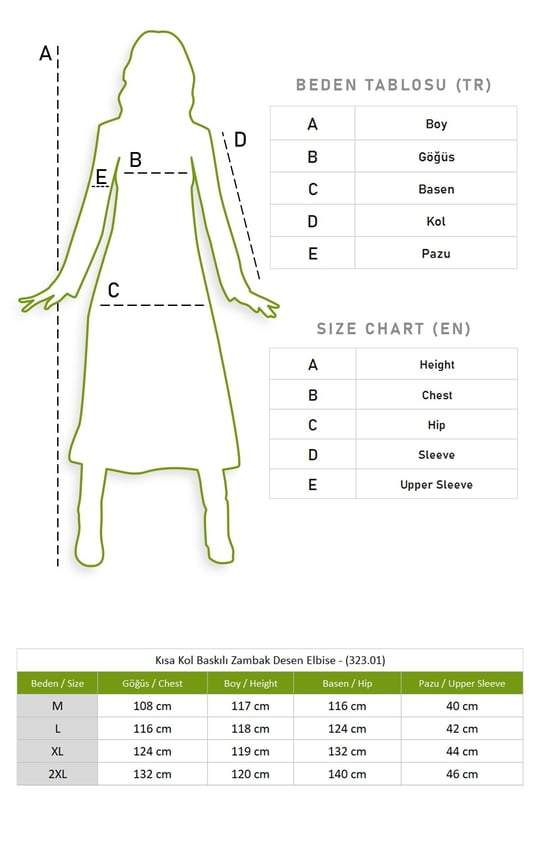 Dresslily size chart hotsell