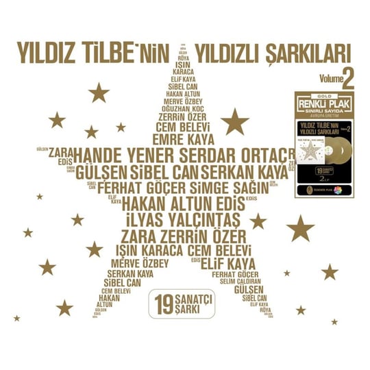 Yldz Tilbe'nin Yldzl arklar / Vol.1(Renkli 2 Plak)