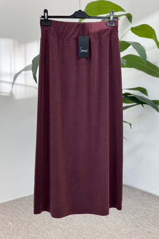 Sentez 5461 Yanı Nervürlü Etek - Bilen Giyim