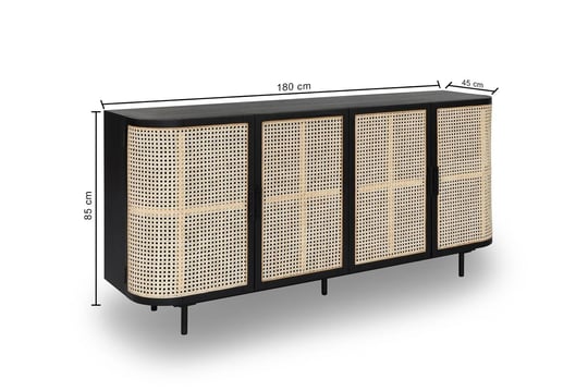 Hazeran Konsol Rmn 9224, Siyah | Romano