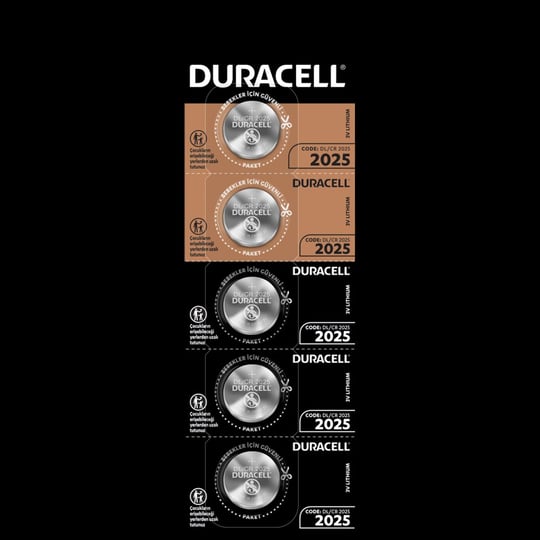 Duracell Düğme Pil 2032 2'li 3 Volt