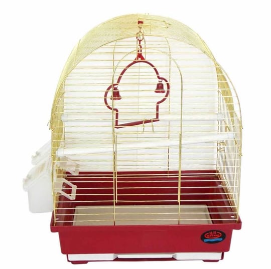 Dayang İki Kapılı Davul Muhabbet Kafesi 30x23x39cm