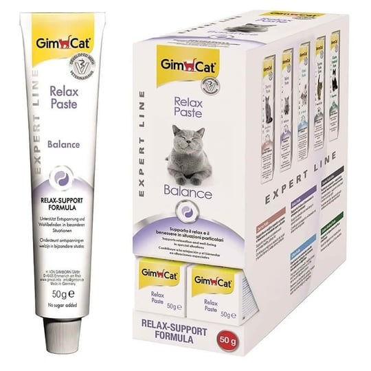 GimCat Expert Line Relax Kedi Pastası 50 gr, Vitamin ve Ek Besinler, GimCat