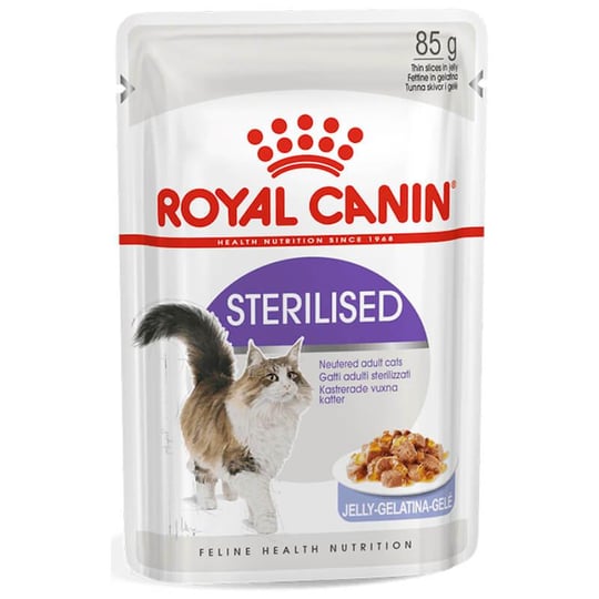 Royal Canin Sterilised Jelly Kısırlaştırılmış Kedi Konservesi 85 Gr, Yetişkin Kedi Yaş Mama, Royal Canin