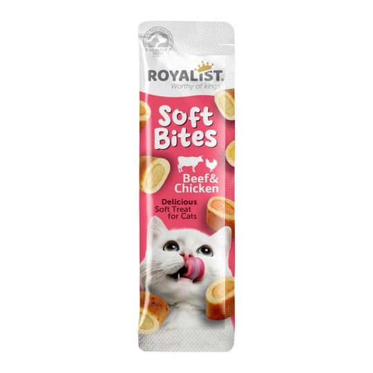 Royalist Soft Bites Beef & Chicken Kedi Ödül Maması 10 GR, KATEGORİSİZ, Royalist