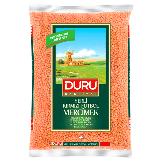 DURU YERLİ KIRMIZI FUTBOL MERCİMEK 1000G