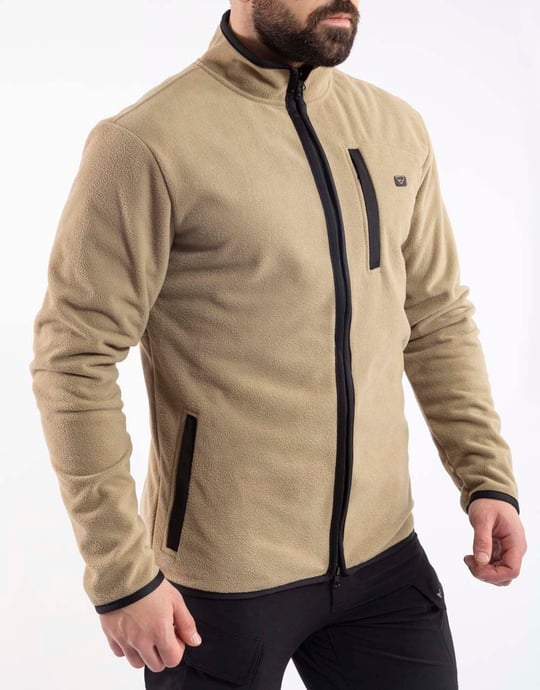 Tactical Giyim Outdoor Su Geçirmez Erkek Polar Mont Kışlık Sweatshirt  Tüylenmez POLTAC03