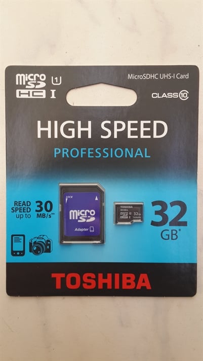 Toshiba 32 gb Micro Sd Hafıza Kartı 10 Class