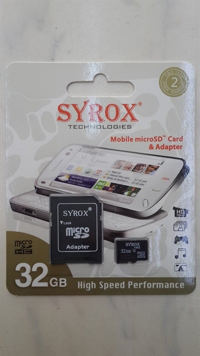 Syrox 32 gb Micro Sd Hafıza Kartı