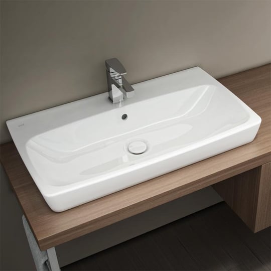 VitrA Metropole 80 cm Beyaz Tezgah Üstü Lavabo - Banyotrendy