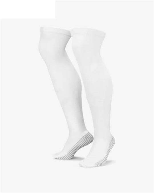 Beyaz Futbol Maç Çorabı Futbol Tozluk Futbol Halısaha Çorabı Konç - Markahit