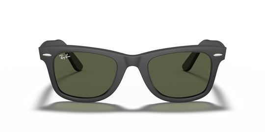 Ray-Ban Wayfarer 2140F 901 Black Green Unisex Sunglasses | Emre Optik