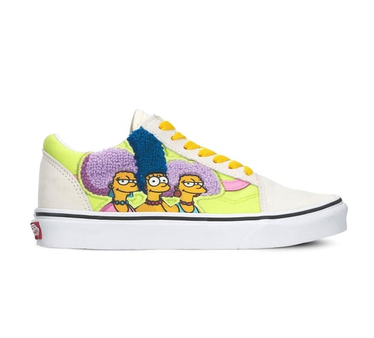 Vans The Simpsons Ua Old Skool Sneaker Kadın Ayakkabı VN0A4BV521M1