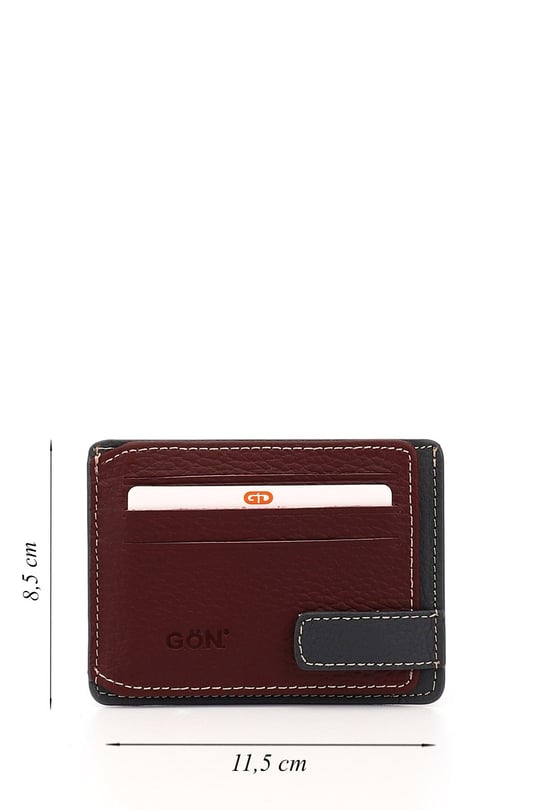 Gön Genuine Leather Unisex Card Holder 06521