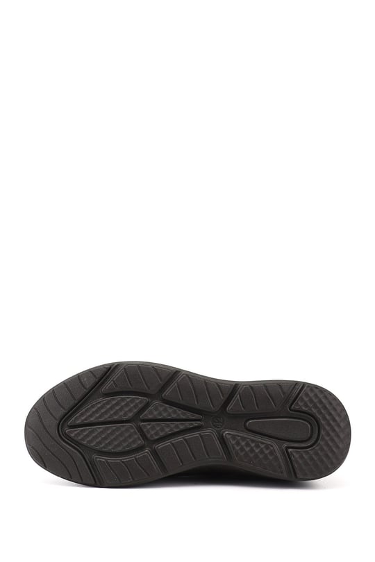 Erkek Kahverengi Bağcıklı Hakiki Deri Sneaker