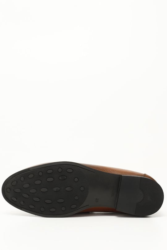 Erkek  Kauçuk Taban Hakiki Deri Loafer Ayakkabı