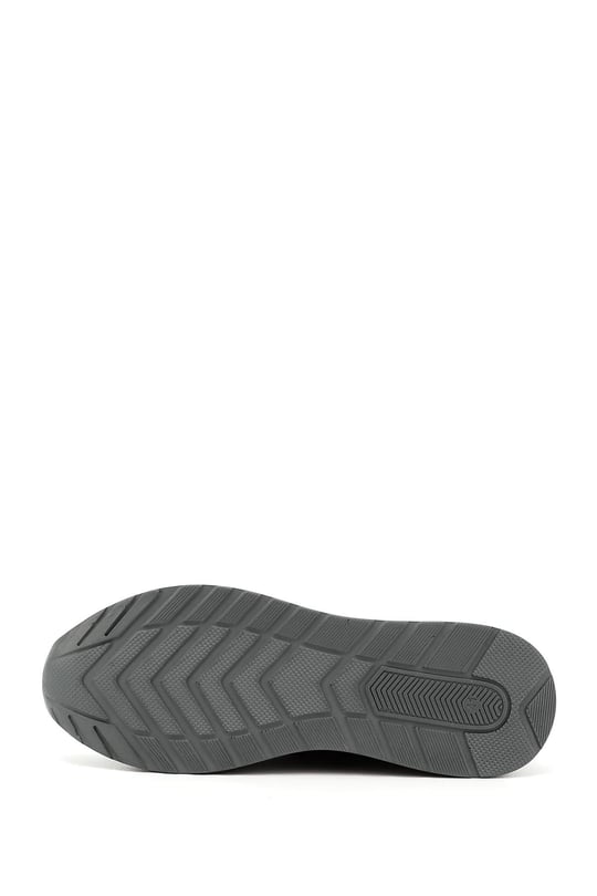 Erkek Lacivert Antik Bağcıklı Hakiki Deri Comfort Sneaker