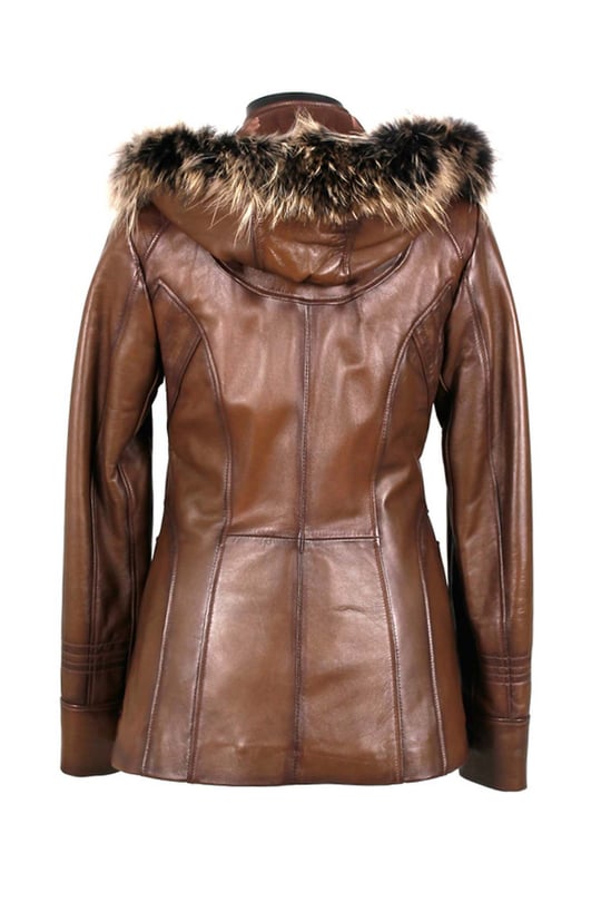 Gön Deri Kadın Mont D4508