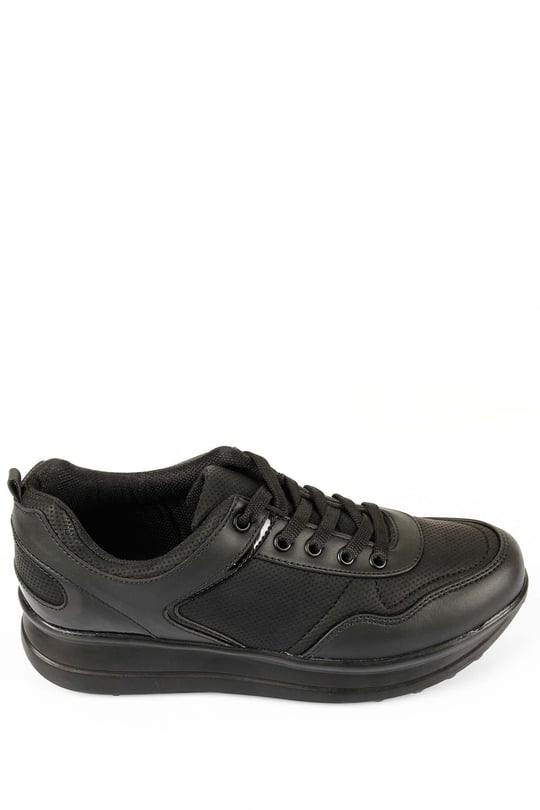 Gön Dolgu Taban Bağcıklı Spor Kadın Sneaker 34718