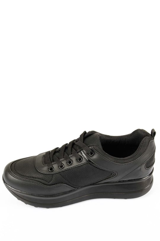Gön Dolgu Taban Bağcıklı Spor Kadın Sneaker 34718