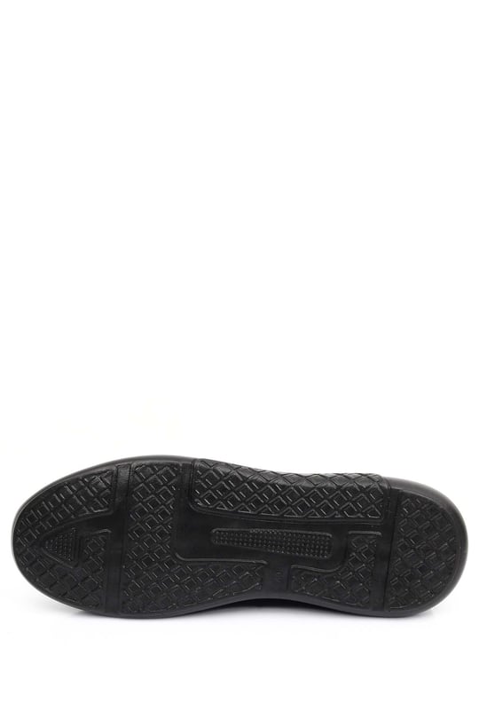 Gön Hakiki Deri Yuvarlak Burun Bağcıklı Günlük Erkek Sneaker 01371