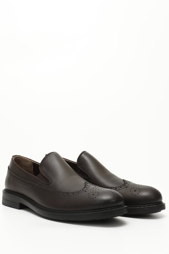 Gon Genuine Leather Round Toe Casual Men's Shoes 42255