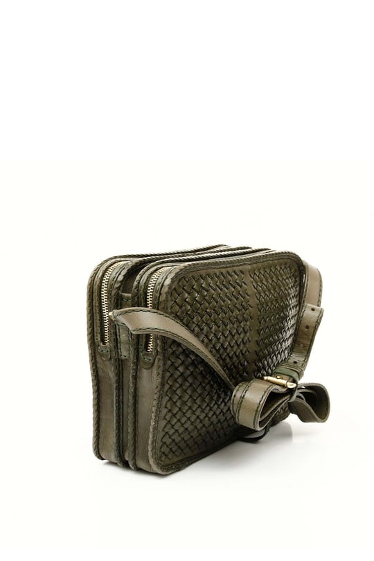 Gön Handmade Deri Postacı Çanta (Peke) GNHANDMD20042 Q2142 