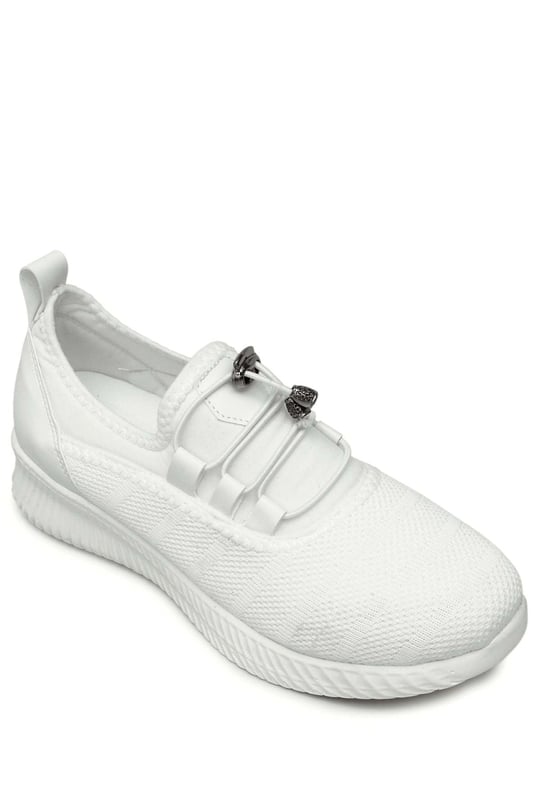 Gön Kadın Bağcıklı Kumaş Günlük Sneaker 40822