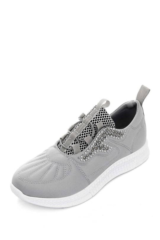 Gön Kadın Bağcıklı Kumaş Günlük Sneaker 37190