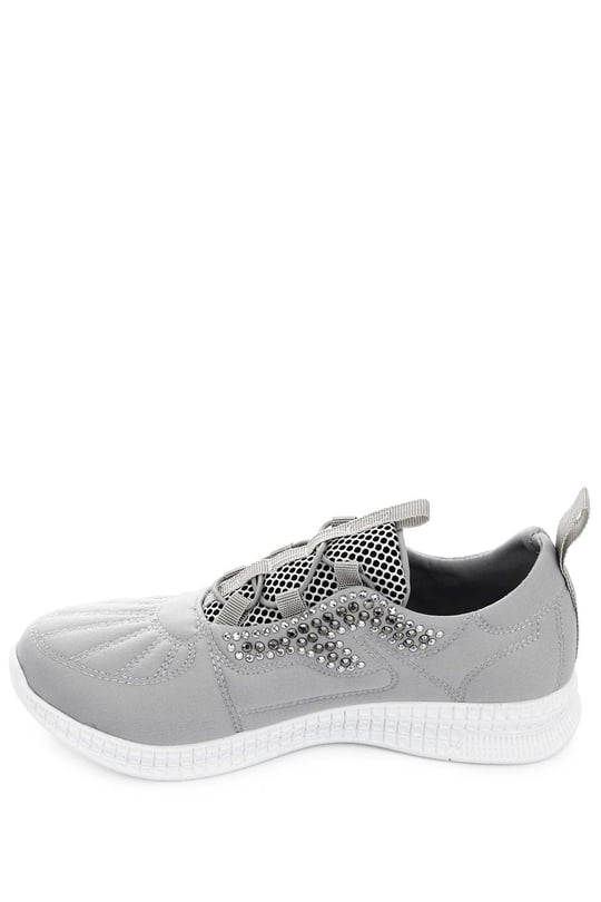 Gön Kadın Bağcıklı Kumaş Günlük Sneaker 37190