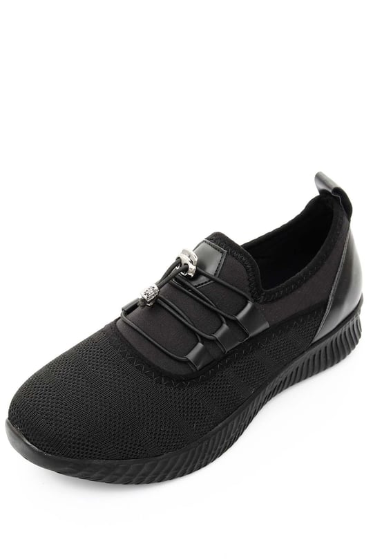 Gön Kadın Bağcıklı Kumaş Günlük Sneaker 40822
