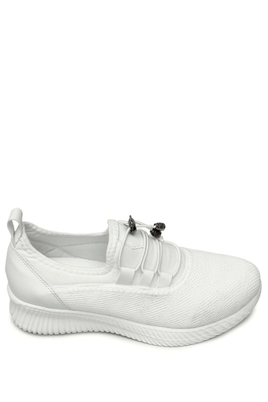 Gön Kadın Bağcıklı Kumaş Günlük Sneaker 40822