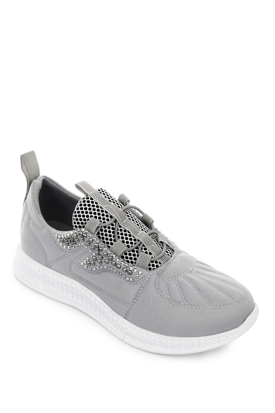 Gön Kadın Bağcıklı Kumaş Günlük Sneaker 37190
