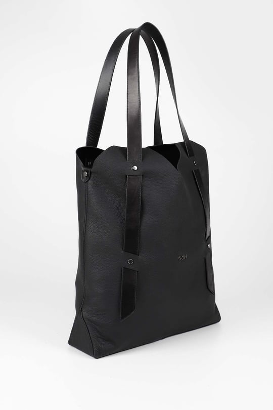Gön Platinum Hakiki Deri Büyük Boy Kadın Shopper Bag B6620