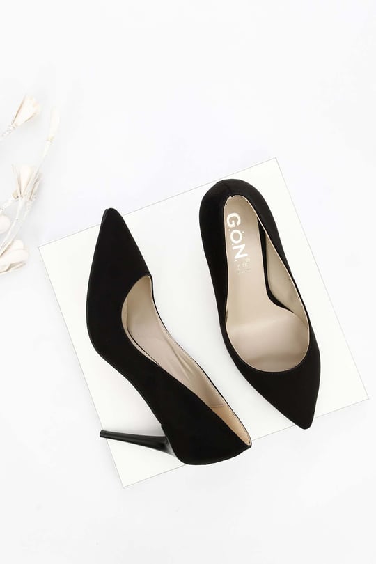 Gön Sivri Burun İnce Yüksek Topuklu Stiletto Kadın Ayakkabı 34799