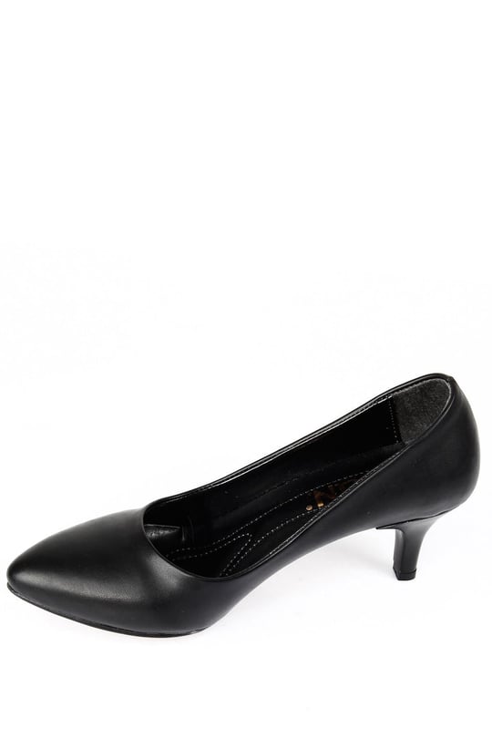 Gön Sivri Burun Orta İnce Topuklu Stiletto Kadın Ayakkabı 37140