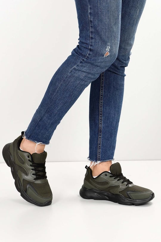 Gön Yuvarlak Burun Bağcıklı Günlük Erkek Sneaker 34630