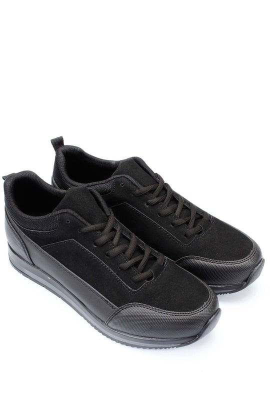 Gön Yuvarlak Burun Bağcıklı Günlük Erkek Sneaker 34962