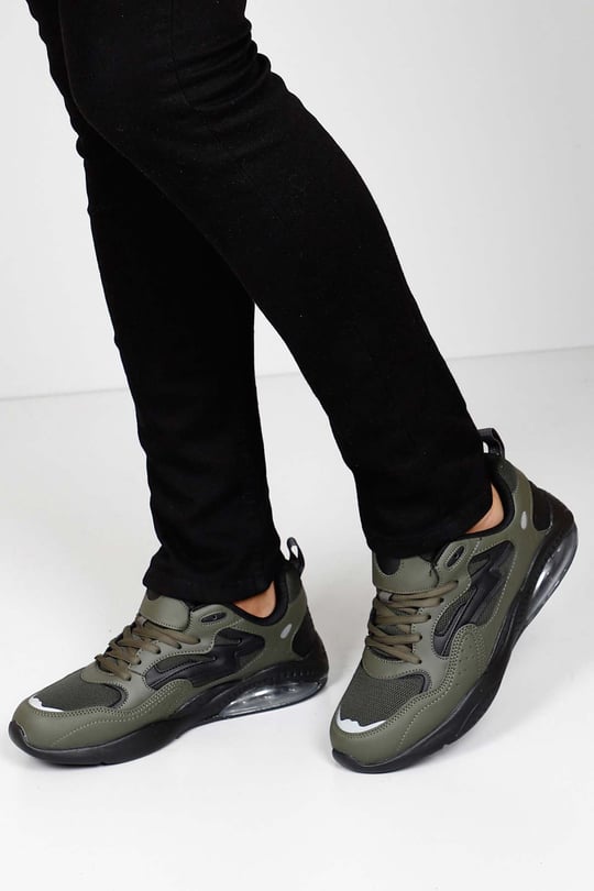Gön Yuvarlak Burun Bağcıklı Günlük Erkek Sneaker 19135
