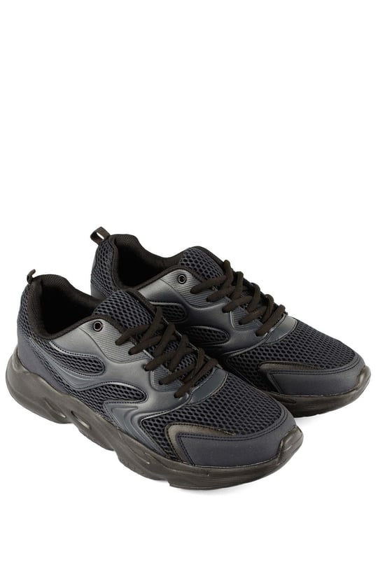 Gön Yuvarlak Burun Bağcıklı Günlük Erkek Sneaker 34630