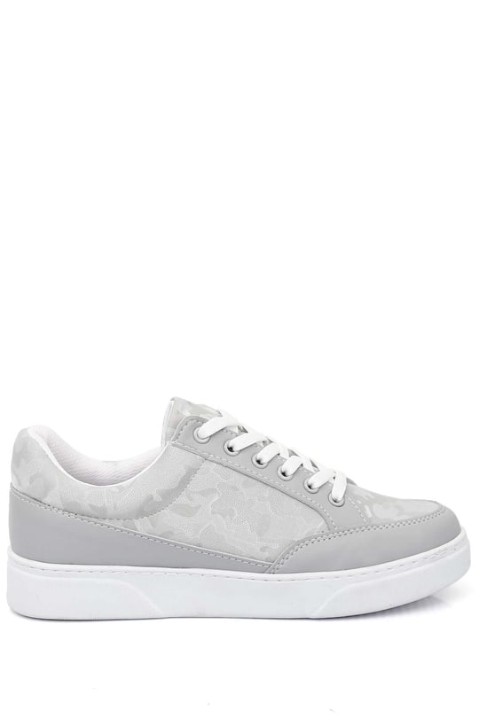 Gön Yuvarlak Burun Düz Taban Kadın Sneaker 35115
