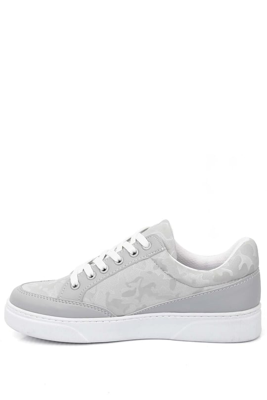 Gön Yuvarlak Burun Düz Taban Kadın Sneaker 35115