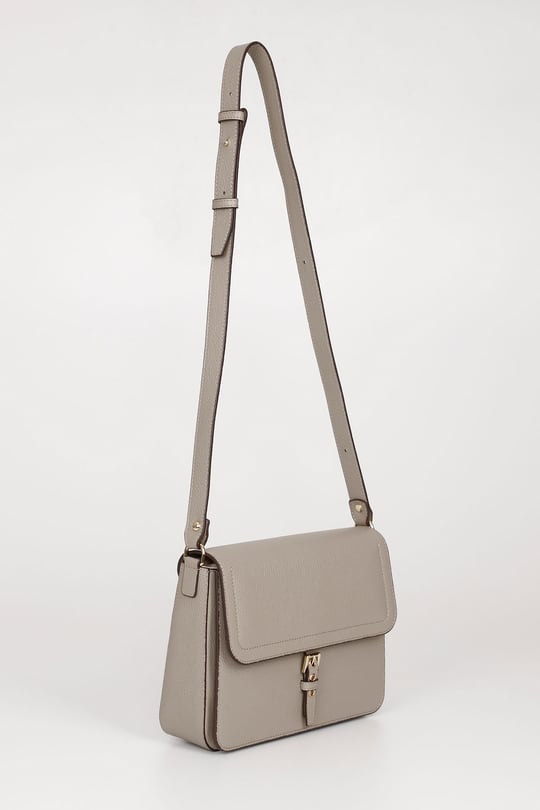 Gon Platinum Genuine Leather Medium Size Women's Shoulder Bag Q8254