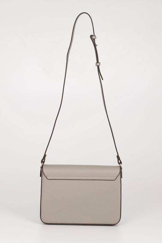 Gon Platinum Genuine Leather Medium Size Women's Shoulder Bag Q8254