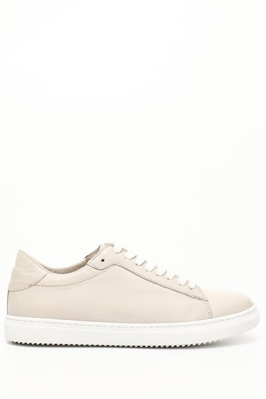 Gon Genuine Leather Round Toe Lace-Up Women's Sneaker 24237