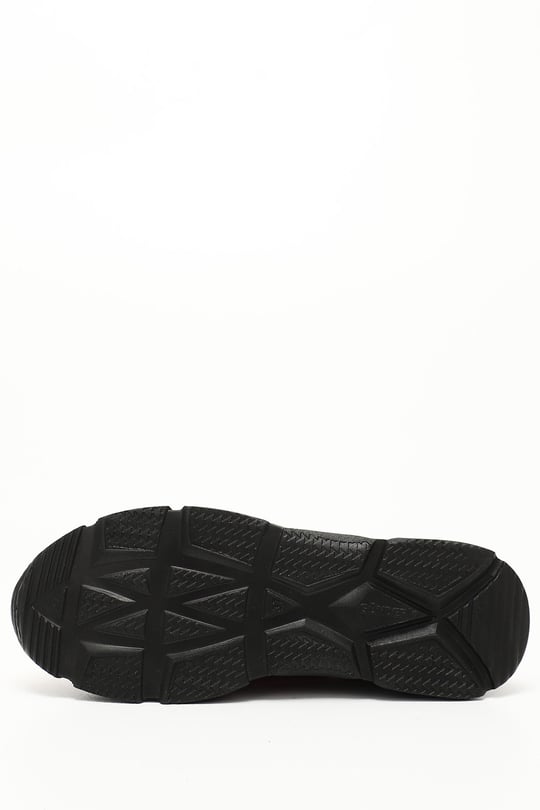 Kadın Kırmızı Antik Fermuarlı Dolgu Taban Hakiki Deri Sneaker