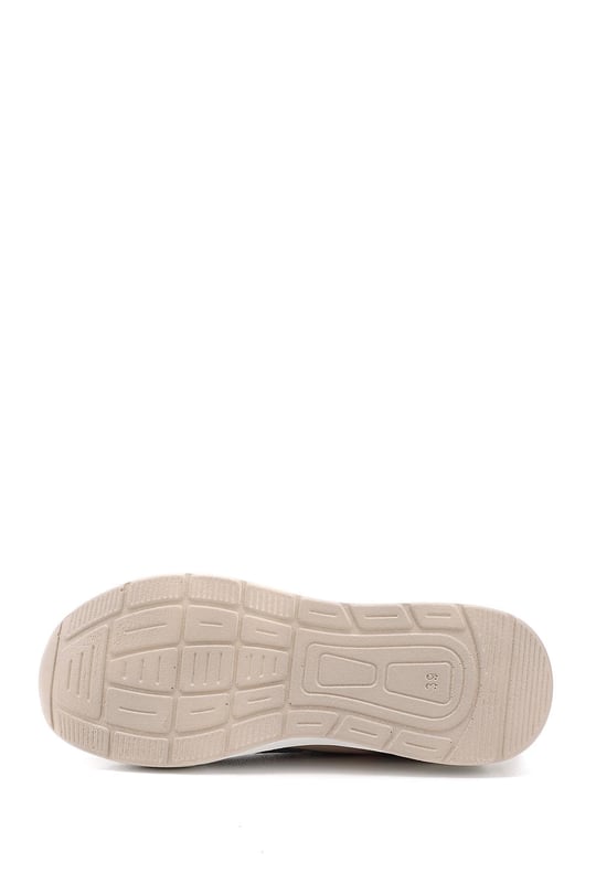 Kadın Nude Dolgu Taban Triko Comfort Sneaker