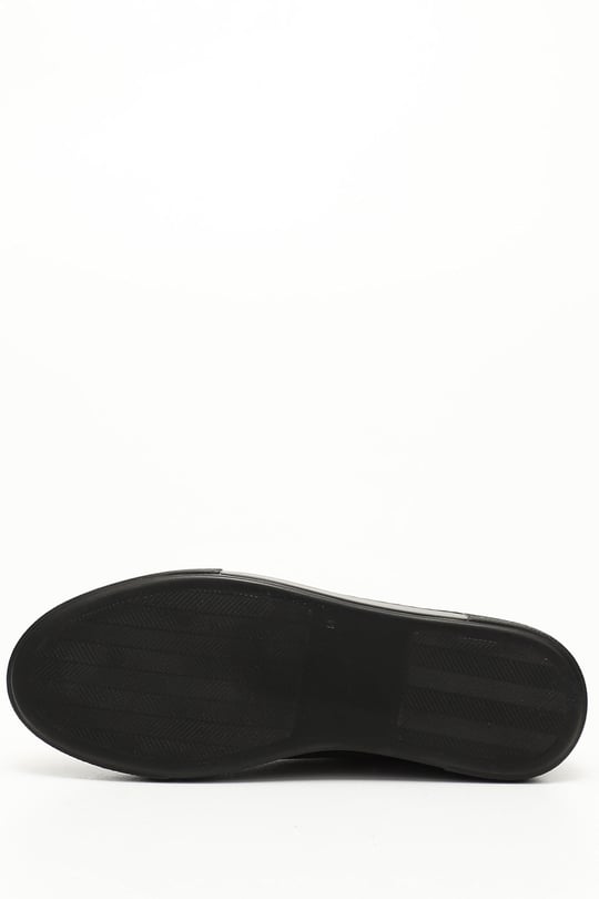 Kadın OLİV Bağcıklı Dolgu Taban Hakiki Deri Sneaker