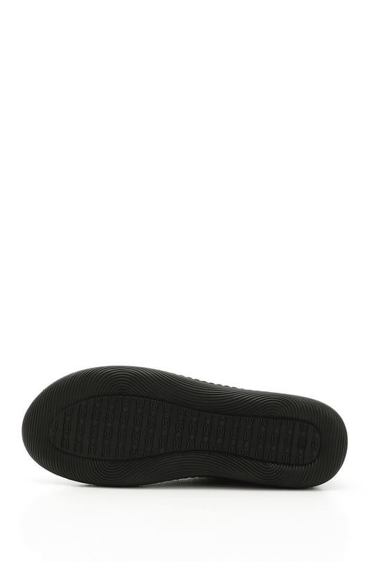 Kadın Siyah Bağcıklı Hakiki Deri Comfort Ayakkabı