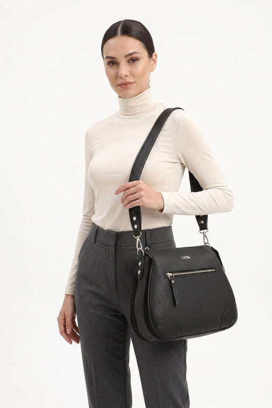Gön Large Size Women's Shoulder Bag Q6855